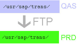 FTP Script For Upload SAP Transport Request